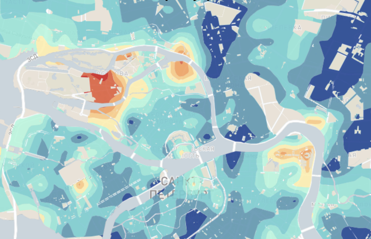 Геомодель доходов населения